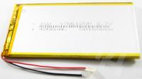 Аккумулятор универсальный 3766125p 3,7v Li-Pol 4000 mAh (3.7*66*125 mm)