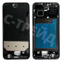 Рамка дисплея для Huawei Honor 10 (COL-L29) Черный (возможен дефект ЛКП)