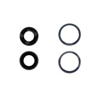 Стекло камеры для iPhone 14/14 Plus (комплект 2 шт.) Черный