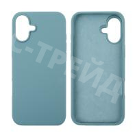 Чехол-накладка Soft Touch для iPhone 16 Морская волна