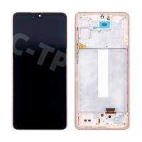 Дисплей для Samsung Galaxy A33 5G (A336B) модуль с рамкой Золото - (OLED)
