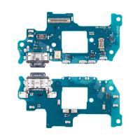 Шлейф для Samsung Galaxy A55 5G (A556E) плата системный разъем/микрофон - Премиум