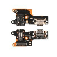 Шлейф для Xiaomi Redmi 8/8A (M1908C3IC/M1908C3KI) плата на системный разъем/разъем гарнитуры/микрофон - Премиум