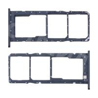 Держатель SIM для Samsung Galaxy A03s (A037F) Черный