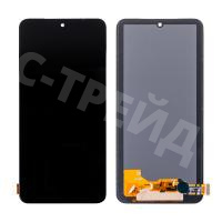 Дисплей для Xiaomi Redmi Note 12S (23030RAC7Y) в сборе с тачскрином Черный - (In-Cell)