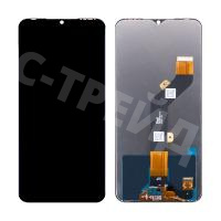 Дисплей для Tecno POP 6 Pro (BE8) в сборе с тачскрином Черный - Оптима