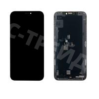 Дисплей для iPhone Xs (A2097/A1920) в сборе с тачскрином Черный - (Hard OLED)