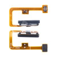 Шлейф для Xiaomi Mi 11 Lite 4G/5G (M2101K9AG/M2101K9G) сканер отпечатка пальцев Черный