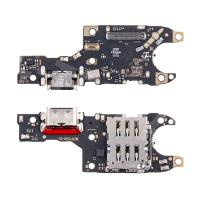 Шлейф для Huawei Honor 200 (ELI-AN00) плата на системный разъем/разъем SIM/микрофон