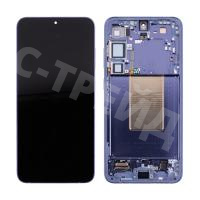 Дисплей для Samsung Galaxy S24+ (S926B) модуль с рамкой Фиолетовый - OR (SP)
