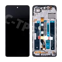 Дисплей для Infinix Note 30 4G (X6833B/X6716B) модуль с рамкой Черный - OR