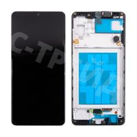Дисплей для Samsung Galaxy A32 4G (A325F) модуль с рамкой Черный - (In-Cell) - Премиум