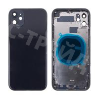 Корпус для iPhone 11 (1 Sim) Черный