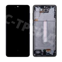 Дисплей для Samsung Galaxy A33 5G (A336B) модуль с рамкой Черный - OR (SP)