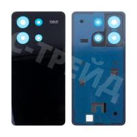 Задняя крышка для Xiaomi Redmi Note 13 4G (23129RAA4G/23124RA7EO/23129RA5FL) Черный