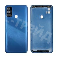 Задняя крышка для Tecno Spark 7 (KF6n) Синий