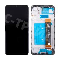 Дисплей для Samsung Galaxy A23 (A235F) модуль с рамкой Черный - OR Ref. (SP)