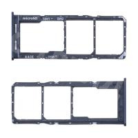 Держатель SIM для Samsung Galaxy A13 (A135F/A137F) Черный