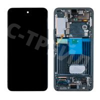 Дисплей для Samsung Galaxy S22 (S901B) модуль с рамкой Зеленый - OR (SP)