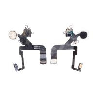 Шлейф для iPhone 12 Pro (A2407) на вспышку/микрофон - Премиум