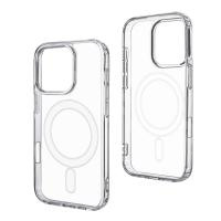 Чехол-накладка для iPhone 16 Pro (Magsafe, прозрачный)