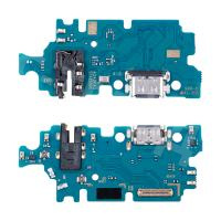 Шлейф для Samsung Galaxy A24 4G (A245F) плата системный разъем/разъем гарнитуры/микрофон