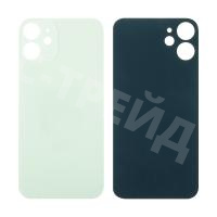 Задняя крышка для iPhone 12 mini (A2399) Зеленый (стекло, широкий вырез под камеру, логотип)