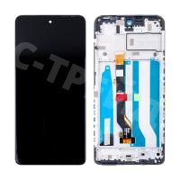Дисплей для Tecno Spark 10 Pro (KI7) модуль с рамкой Черный - OR