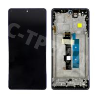 Дисплей для Xiaomi Redmi Note 13 Pro 4G (23117RA68G) модуль с рамкой Фиолетовый - OR (SP)