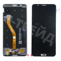 Дисплей для Huawei Honor View 10 (BKL-L09) в сборе с тачскрином Черный - Оптима