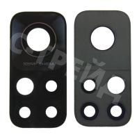 Стекло камеры для Xiaomi Mi 10T Pro (M2007J3SG) Черный