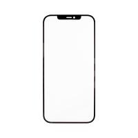 Стекло для переклейки iPhone 12 Pro Max (A2411) с OCA пленкой Черный - OR (Mitsubishi)