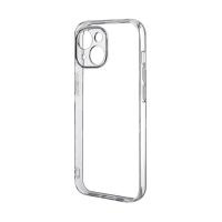 Чехол-накладка для iPhone 14 (с защитой камеры, прозрачный)