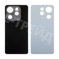 Задняя крышка для Tecno Spark 20 Pro (KJ6) Черный - Премиум