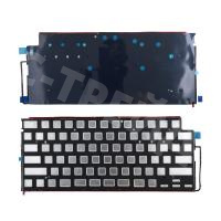 Подсветка клавиатуры для ноутбука MacBook Air M2 13" A2681/A2941/A3113/A3114 (2022-2024, прямой Enter RU) Черный