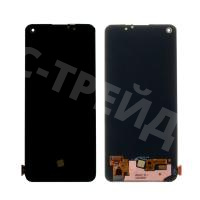 Дисплей для Realme 7 Pro (RMX2170) в сборе с тачскрином Черный - (OLED)