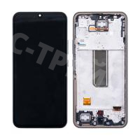 Дисплей для Samsung Galaxy A34 5G (A346B) модуль с рамкой Черный - OR (SP)