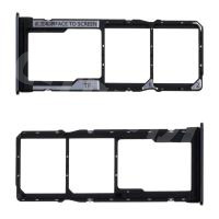 Держатель SIM для Xiaomi Redmi Note 10 Pro 4G (M2101K6G) Черный