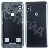 Задняя крышка для Xiaomi Redmi Note 6 Pro (M1806E7TH) Черный