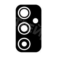 Стекло камеры для Samsung Galaxy M52 5G (M526B) Черный