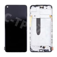 Дисплей для Realme 9 (RMX3521) модуль с рамкой Черный - OR