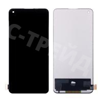 Дисплей для Realme GT Master Edition/GT 5G/GT Neo (RMX3363/RMX2202) в сборе с тачскрином Черный - (In-Cell)