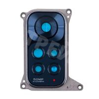 Стекло камеры для Xiaomi Redmi Note 11 (2201117TY) в сборе с рамкой Черный