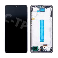 Дисплей для Samsung Galaxy A33 5G (A336B) модуль с рамкой Черный - (OLED)