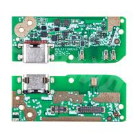 Шлейф для Doogee S100 плата на системный разъем/микрофон - Премиум