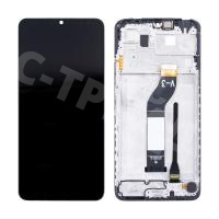 Дисплей для Xiaomi Poco C65 (2310FPCA4G) модуль с рамкой Черный - OR