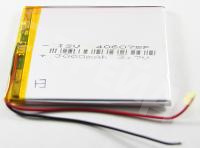 Аккумулятор универсальный 406075p 3,7v Li-Pol 3000 mAh (4*60*75 mm)
