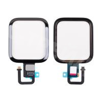 Стекло для переклейки Apple Watch 6 (44 мм) в сборе с тачскрином и OCA пленкой сапфировое Черный