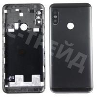 Задняя крышка для Xiaomi Mi A2 Lite/Redmi 6 Pro (M1805D1SG/M1805D1SI) Черный