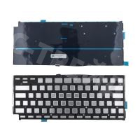 Подсветка клавиатуры для ноутбука MacBook Air M1 13" A2337 (2020, прямой Enter RU) Черный